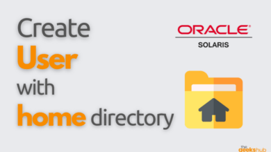 creats user with home directory solaris 11 -