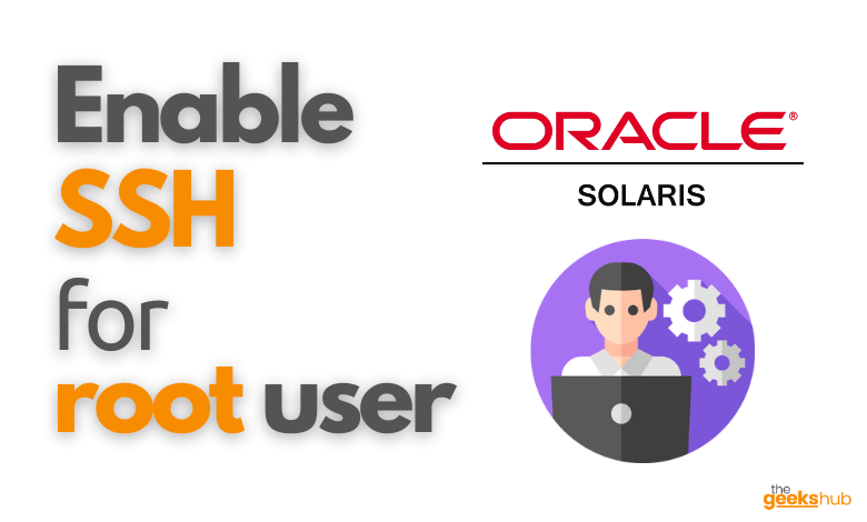 enable SSH for root solaris 11 -