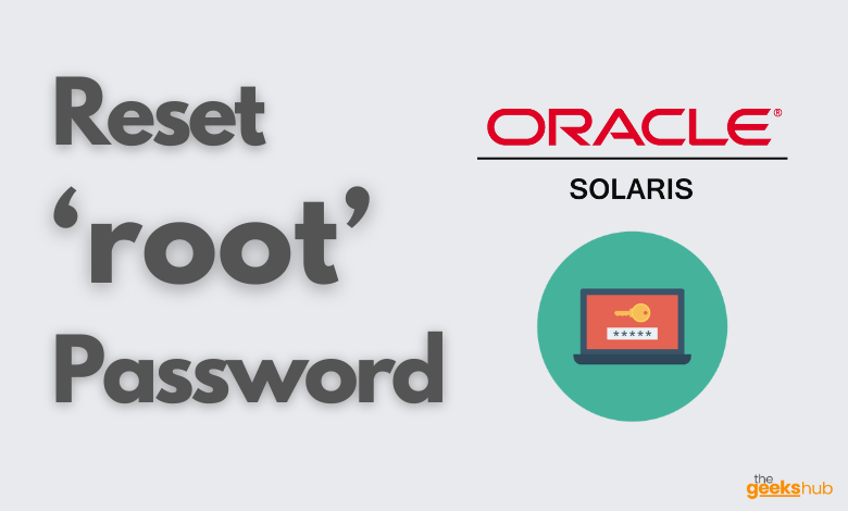 reset root password solaris 11
