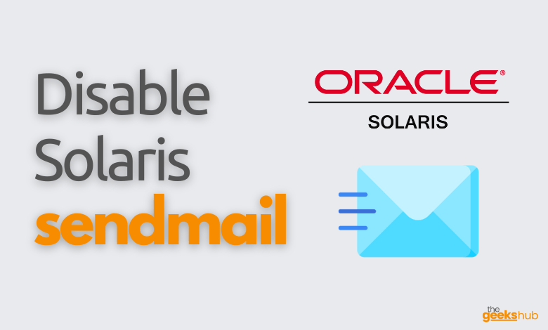 disable solaris sendmail -